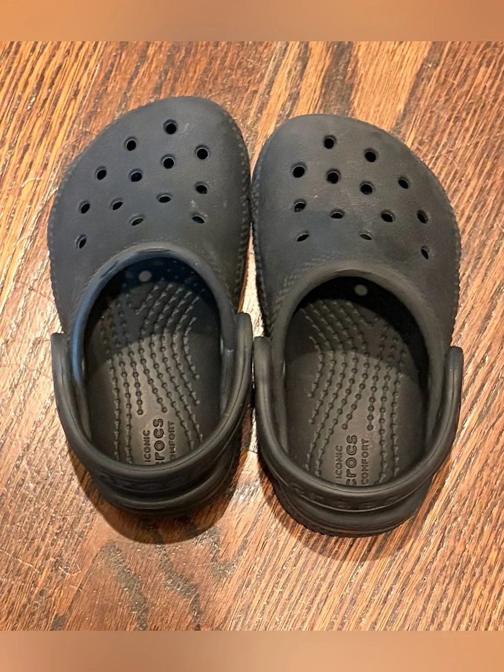 CROCS Kids Black Classic Clog